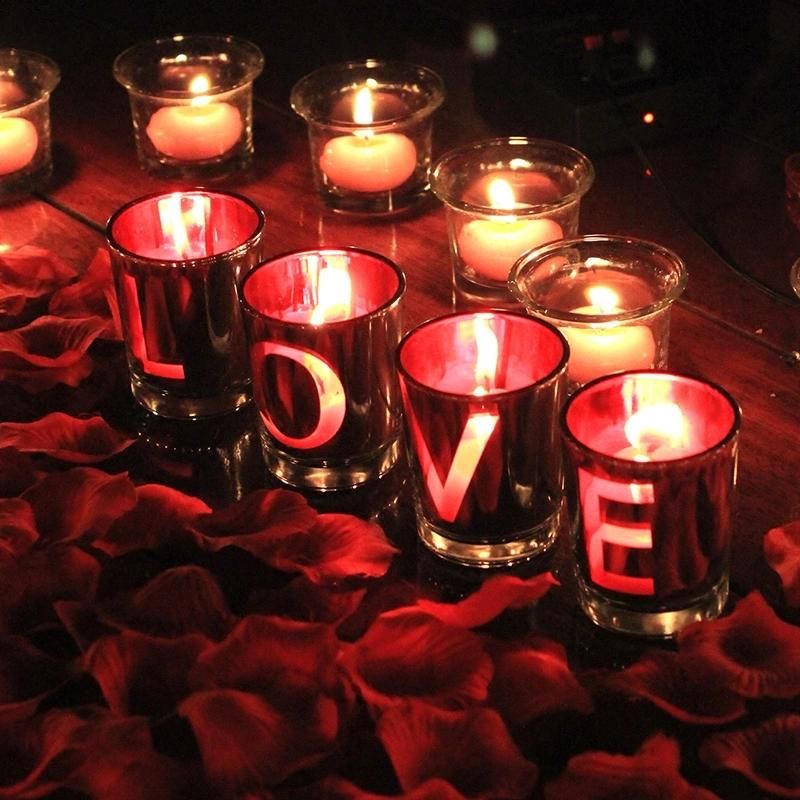 Matte Black Wedding Decoration Candle Holder with Metal Lid