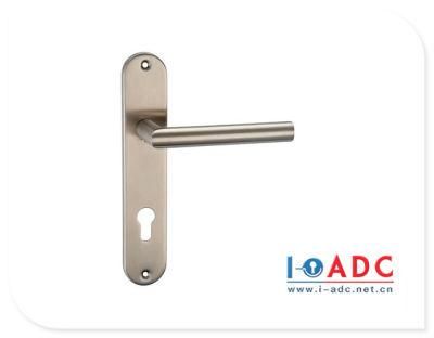 Long Handle Design Stainless Steel Pull Handle with Plate and Push Plate for Upscale Mall Glass Door