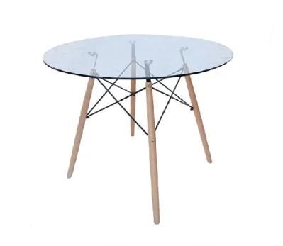 Cheap Dining Furniture Restaurant Modern Glass Dining Table