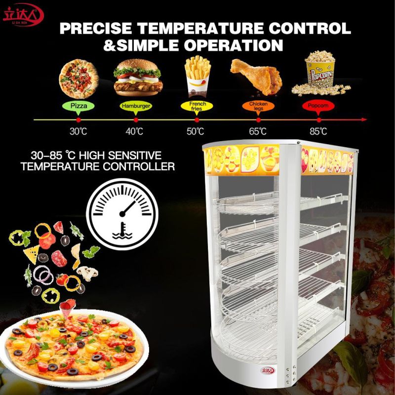Disaply Cabinet Commercial Restaurant Equipment Glass Food Warmer Display Showcase/Showcase Display/Display Showcase Table