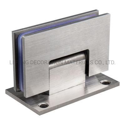 SS304 Straight Glass Clamp/Glass Door Shower Hinge