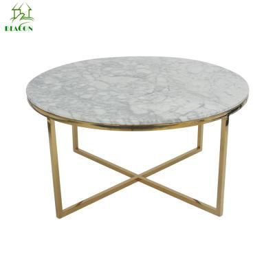 Natural Marble White/Black/Green/Beige Marble Furniture Coffee Table for Hotel and Restaurant
