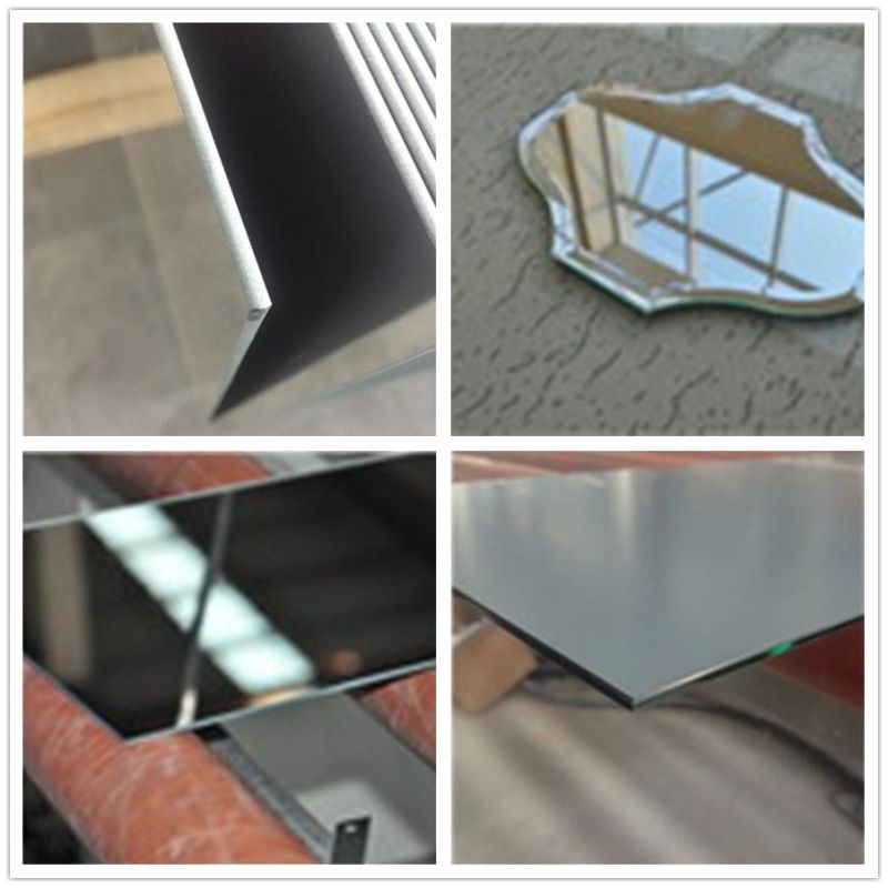 4mm 5mm Design Decorative Aluminum Mirror with Safety Film for Furniture/Bathroom