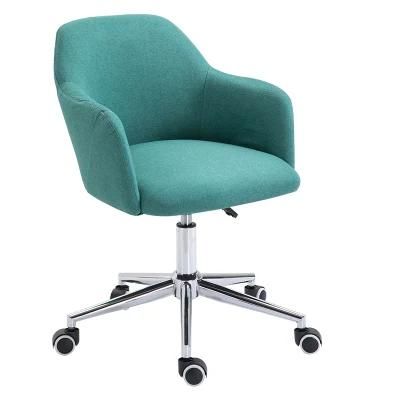Modern Design Luxury Armrest Computer Orange Chair Home Office Comfortable Optional Color Velvet Office Chair
