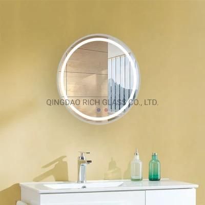 Classical 6mm Bathroom Mirror with LED Light
