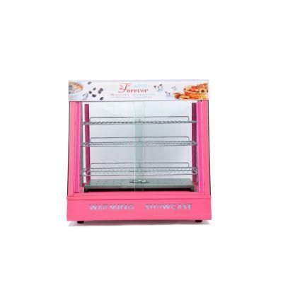 Commercial Restaurant/Kitchen/ Equipment Glass Food Warming Showcase