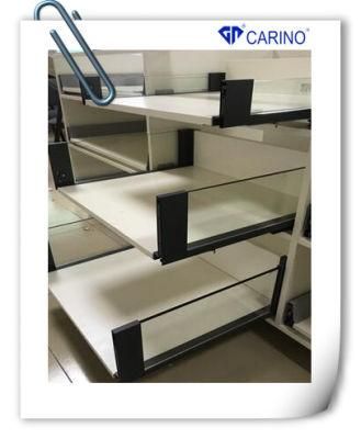 Slim Drawer Box System with Glass