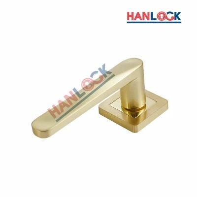 Modern Simple Design Luxury Wooden Security Aluminium Mortise Door Handle