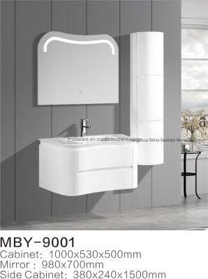 Best Selling Bathroom Furniture PVC Bathroom Cabinet Wall Hung