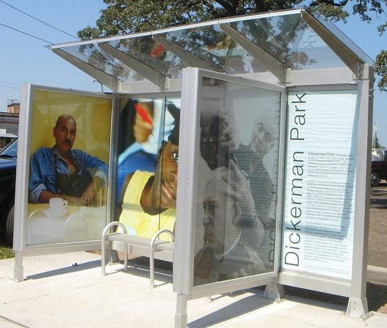 Bus Shelter for Outdoor (HS-BS-B017)