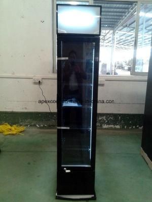 165L Upright Single Glass Door Commercial Display Showcase