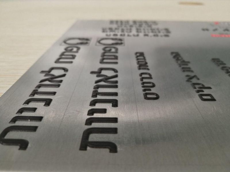 Ntek Industrial 3321r Hybrid Printing Machine on Sheet Metal
