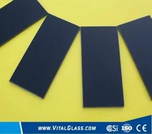 3-5mm Black Flat Float Glass with Ce &amp; ISO9001 Towards Reflective Glass Price