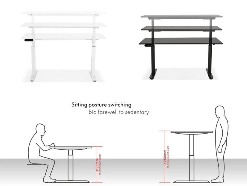 Height Adjustable Desk Electric Height Adjustable Standing Desk