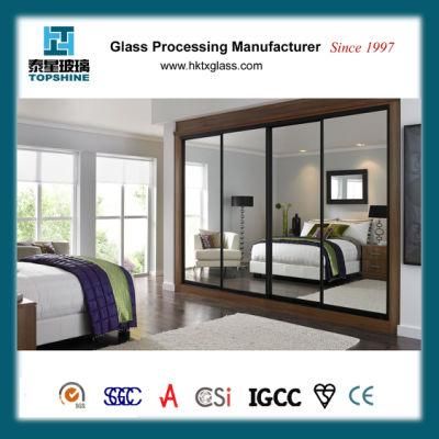 Wardrobe Mirror Sliding Glass Door