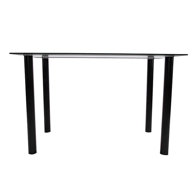 Wholesale Dinning Furniture Tempered Glass Dining Table