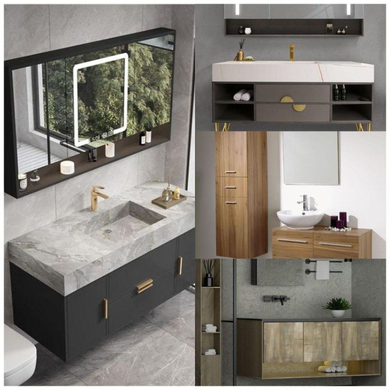 High Quality Waterproof Bathroom Cabinet Classical Bathroom Vanity