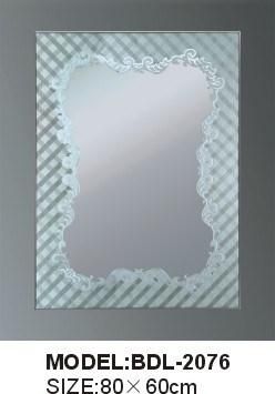 5mm Thickness Silver Glass Bathroom Mirror (BDL-2076)
