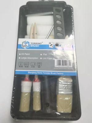 Yunxiao Economical Painting Brush 7&quot; Tray with Roller Set