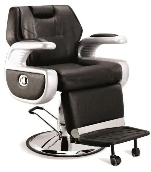 Hl-8186 Salon Barber Chair for Man or Woman with Stainless Steel Armrest and Aluminum Pedal