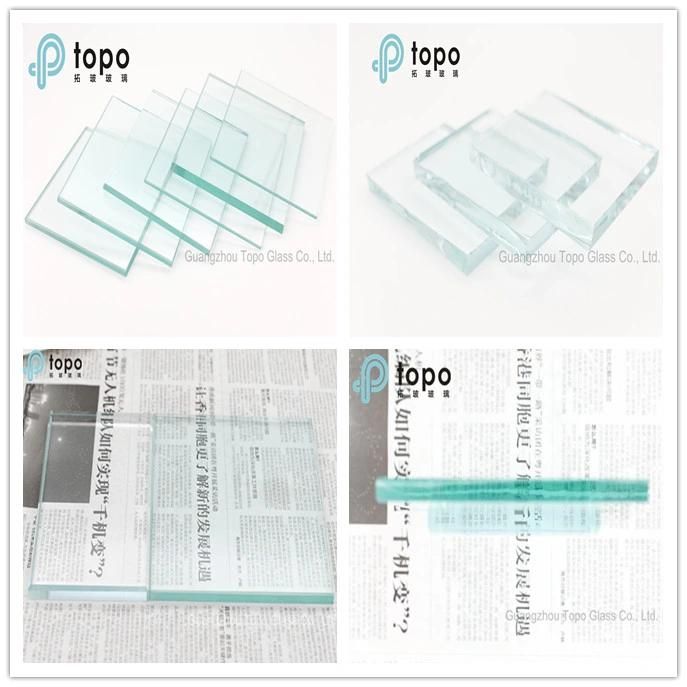 Clear Building Glass Widely Used in Window and Door (W-TP)