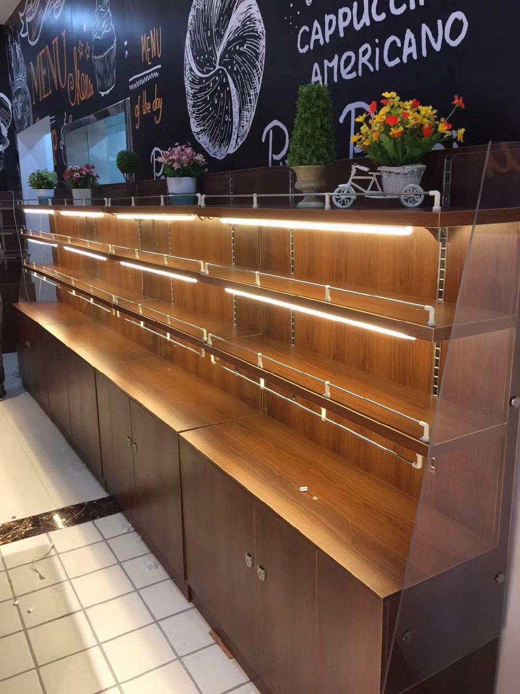 Hot Sell Glass Bakery Display Counters Cabinets for Bread Shop Wisda Display