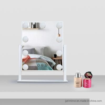 Hot Sale Metal Frame Makeup Hollywood LED Mirror