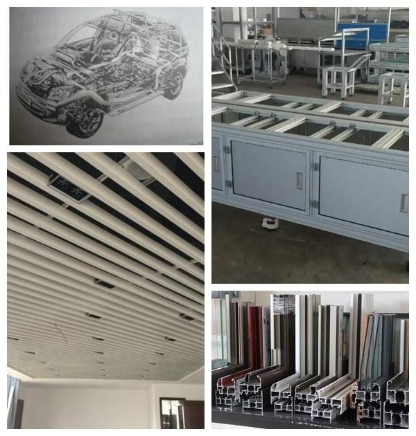 Joints Furniture Guarding Aluminum Extrusion for Sale