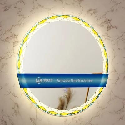 Silver Fogless Jh China Bathroom LED Smart Mirror Glass with Good Price