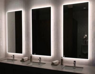 24&prime;&prime;x48&prime;&prime; North American Market Hotsale Bathroom Vanity Top Illuminated Basin Top LED Mirror