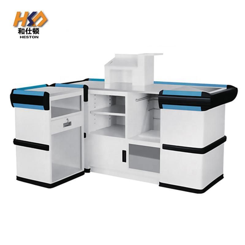 High Quality Shop Checkout Counter Supermarket Cashier Desk