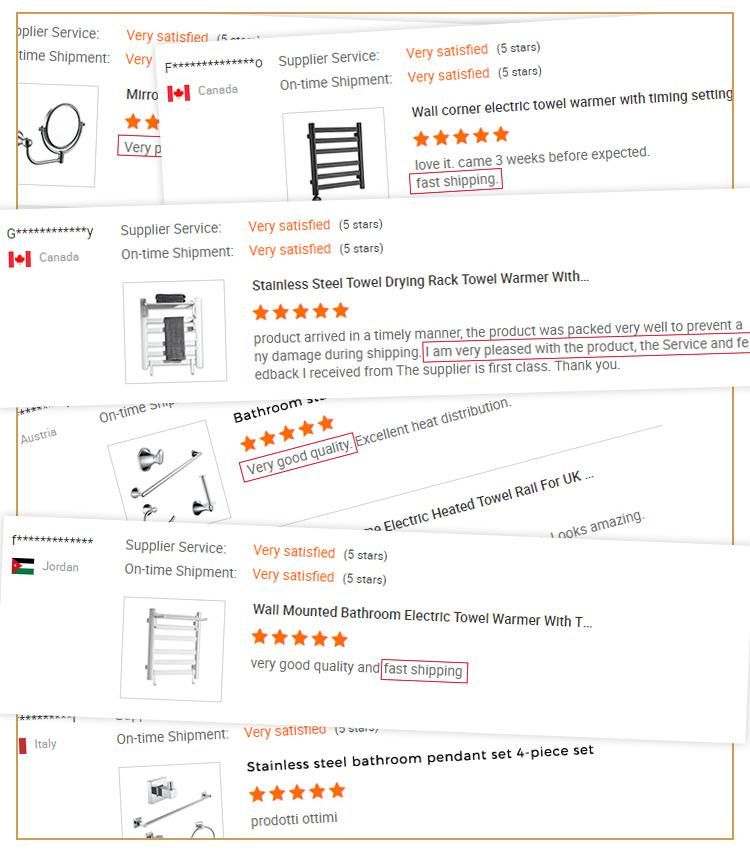 Kaiiy Chassis Touch 2face Extendable Bathroom Wall Mounted LED Make up Mirror for Bathroom