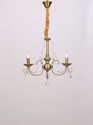 Modern Classic Delicate European Style Indoor Living Room Iron Chandelier