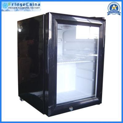 Mini Glass Refrigerator for Showcase