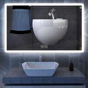 Simple Style LED Intelligent Light-Emitting Bathroom Mirror