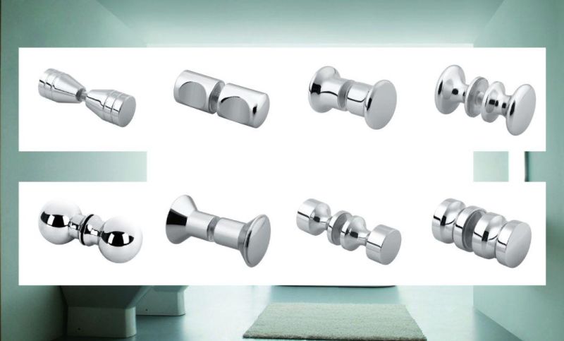 Wholesale Shower Glass Door Shower Hinge and Pull Handle Set