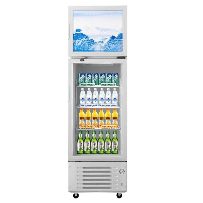 Double Temperature Vertical Showcase LC278