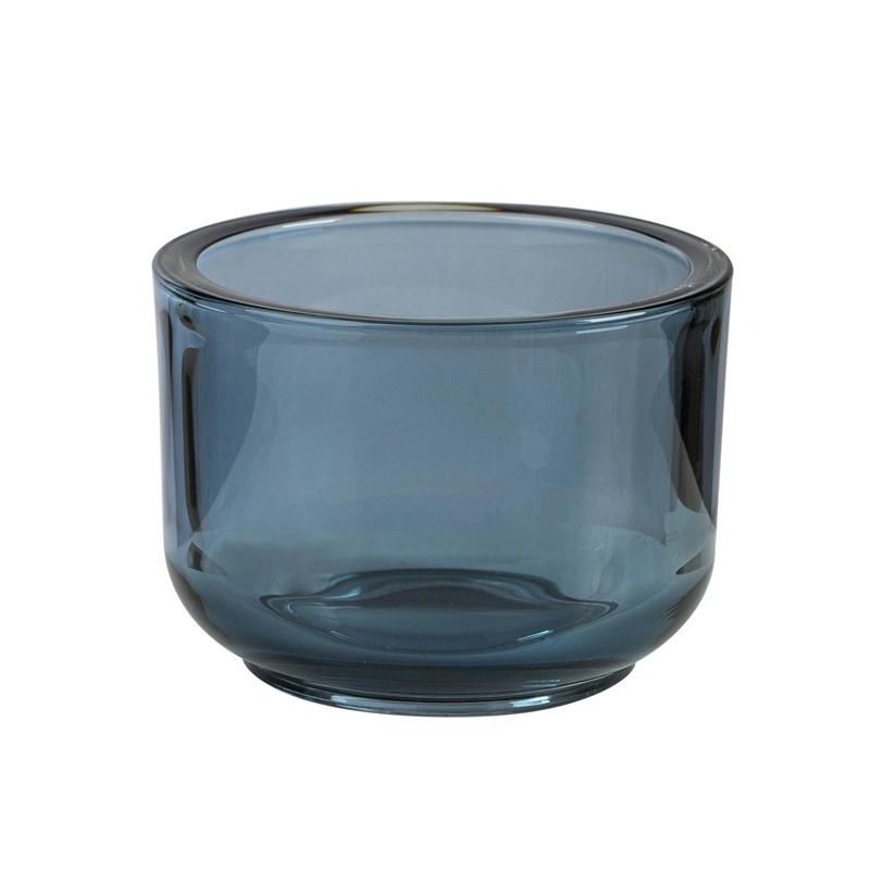 Candlestick Decoration Simple Glass Candlestick Nordic Candle Morandi Candle Cup Home Stay Decorative Candle Glass Holder
