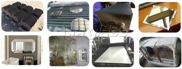 3mm Frame Mirror Glass for Bathroom, Dressing, Decoration