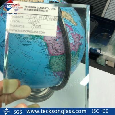 High Quality 19mm Clear Float Glass for Building