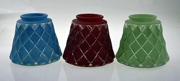 Vintage Shapes Glass Candle Holders in Different Shapes for Home Decoration, in Different Colours for Xmas