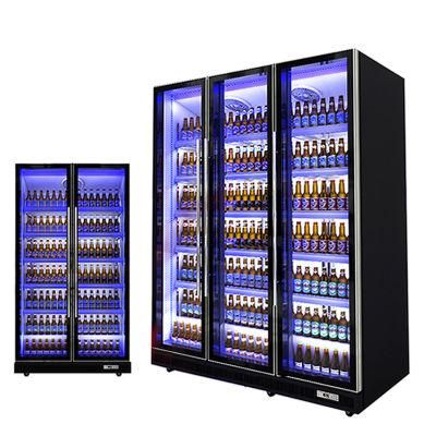 Glass Door Display Cabinet Refrigerators Cold Drink Freezers