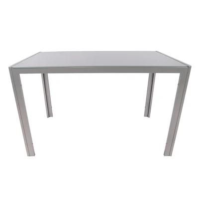 Design Simple Style High Strength Glass Dining Table