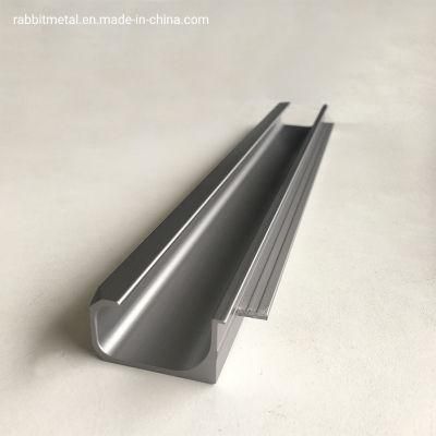 Aluminium Metal Tile Edge Trim for Ceramic Border Durable Open Half Round Metal Tile Trim Aluminium Edging Strip
