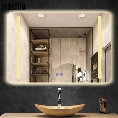 Wholesale Wall Hung LED Bathroom Light Mirror with Touch Screen