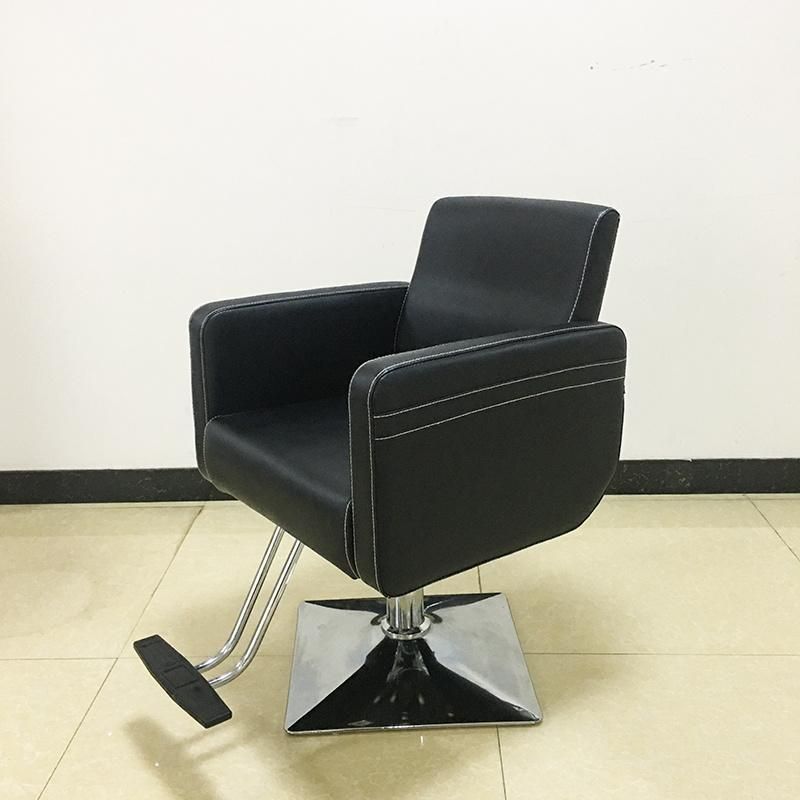 Hl-7279 Salon Barber Chair for Man or Woman with Stainless Steel Armrest and Aluminum Pedal