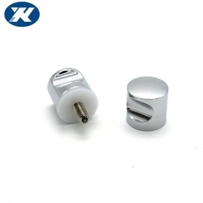 Stainless Steel Solid Polished Double Sided Sliding Door Pull Cabinet Glass Shower Door Knob Bathroom Knob