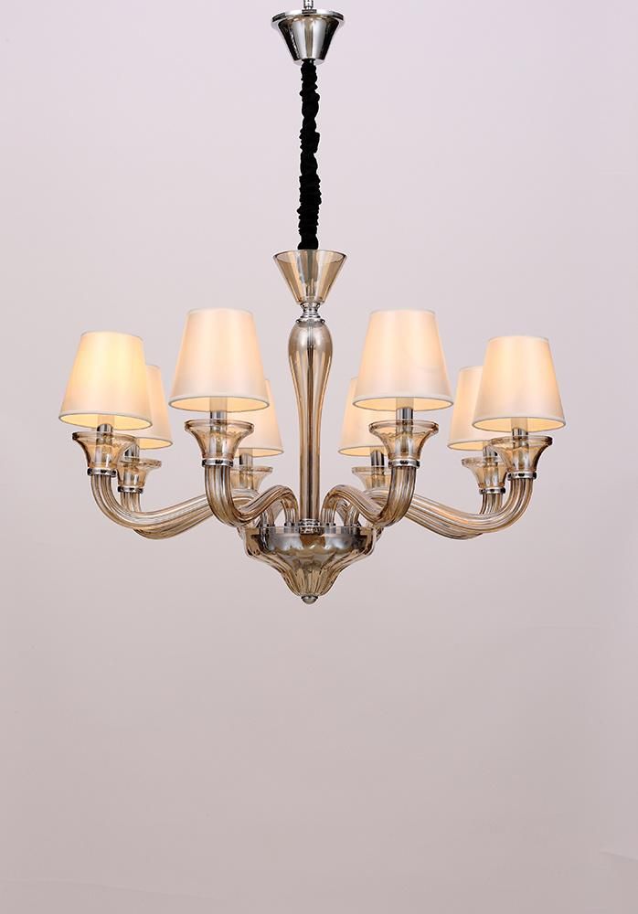 Large Luxury Double Layer Vintage for Home Lighting Furniture Decorate Indoor Living Room Glass Chandelier with Shape Factory Supply
