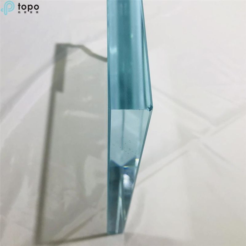 3mm-22mm High Transparent Extra Clear Low Iron Purest Glass for High-End Showcase (PG-TP)