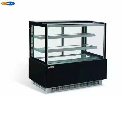 Hot Sale Arc Counter Top Gelato Display Showcase Ice Cream Cabinet Display Freezers / Cake Showcase